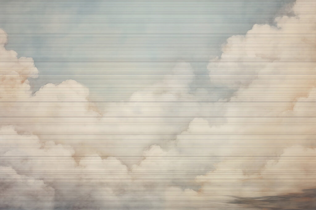 Witte wolken in de lucht Witte wolken in de lucht
