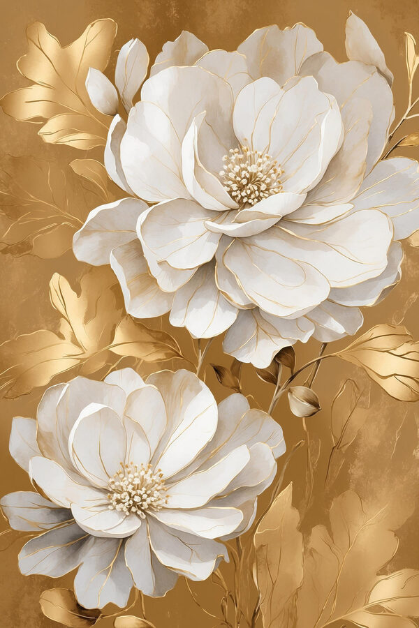 Elegante bloemen op een gestructureerde achtergrond Elegante bloemen op een gestructureerde achtergrond