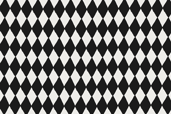 Black and white diamond pattern Black and white diamond pattern