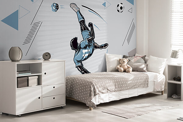 Een voetballer die een bal trapt u98736pir1r 600x400 - Een voetballer die een bal trapt