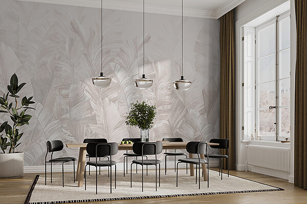 Elegant gebladerte in zachte tinten. Elegant gebladerte in zachte tinten.