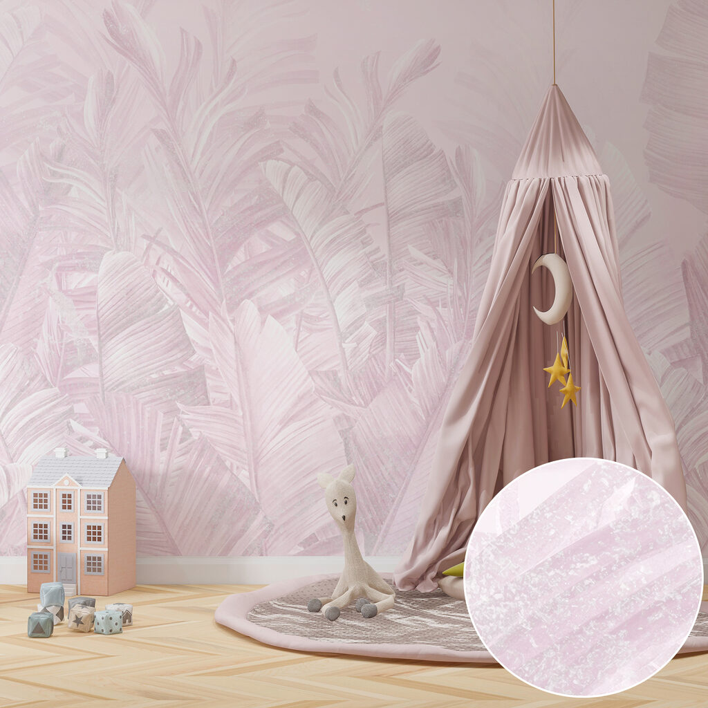 Soft pastel leaves in gentle arrangement Soft pastel leaves in gentle arrangement