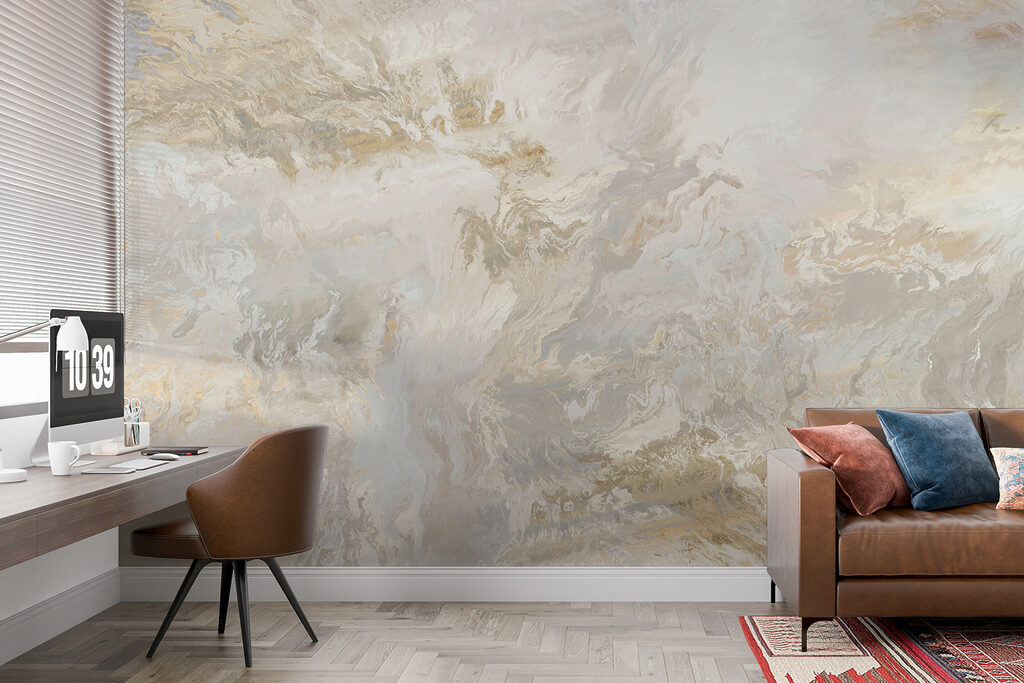 Soft swirls of muted earth tones Soft swirls of muted earth tones