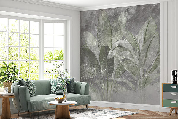 Botanische elegantie in zachte texturen. Botanische elegantie in zachte texturen.