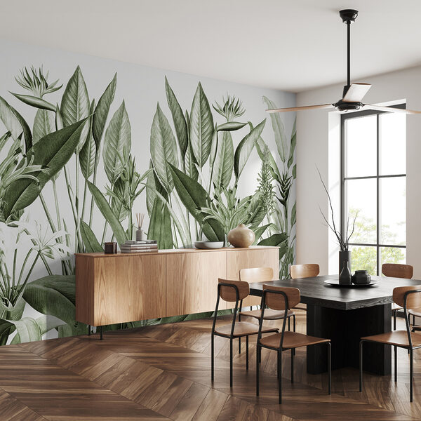 Weelderig groen met delicate details. Weelderig groen met delicate details.
