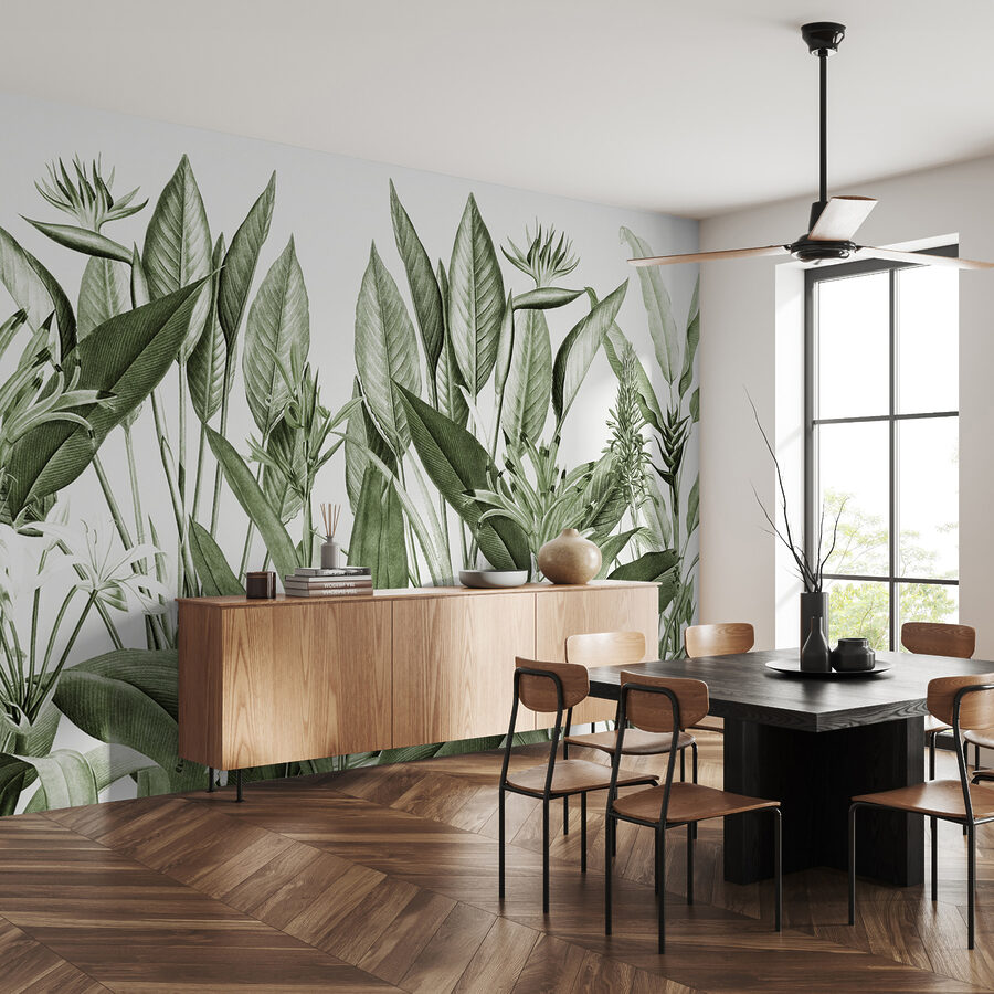 Weelderig groen met delicate details. Weelderig groen met delicate details.