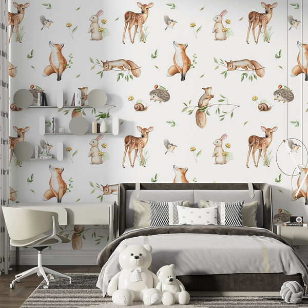 Een patroon van dieren en planten Een patroon van dieren en planten