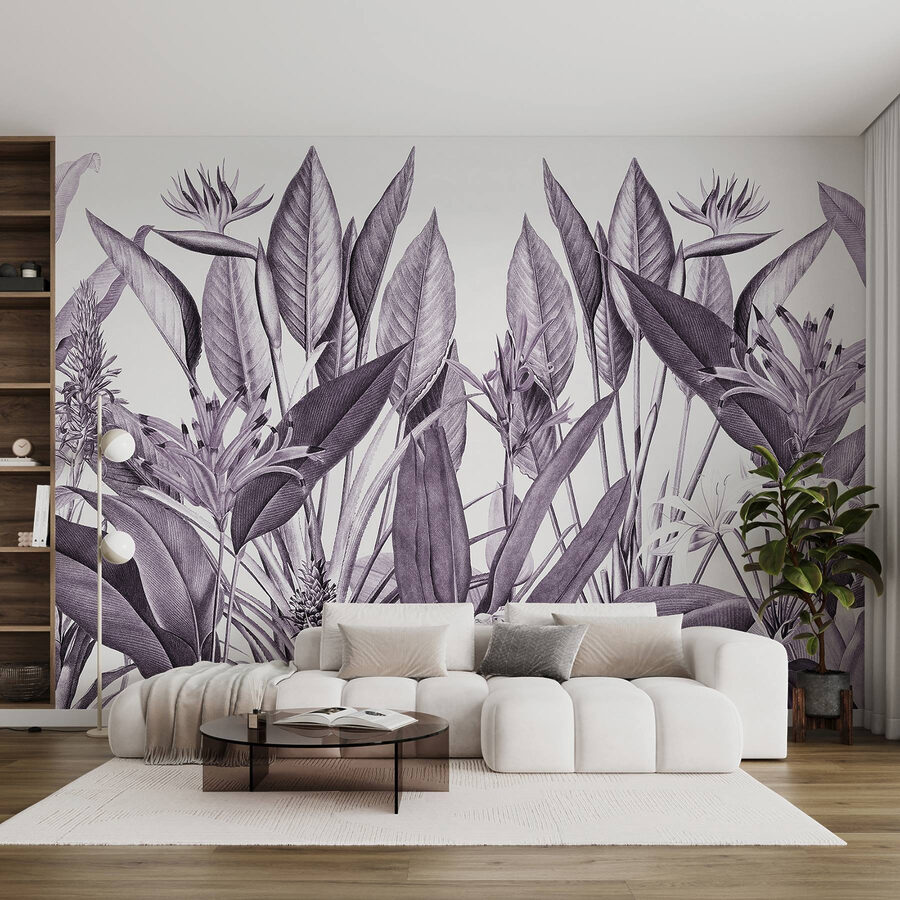 Elegant gebladerte in gedempte tinten