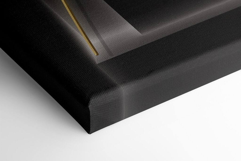 A drawing of a woman with a disco ball