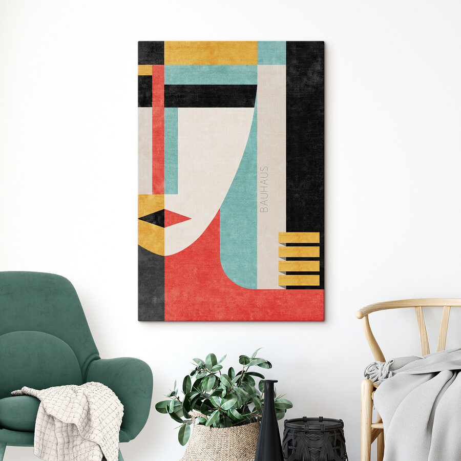 Een kleurrijk kunstwerk met tekst