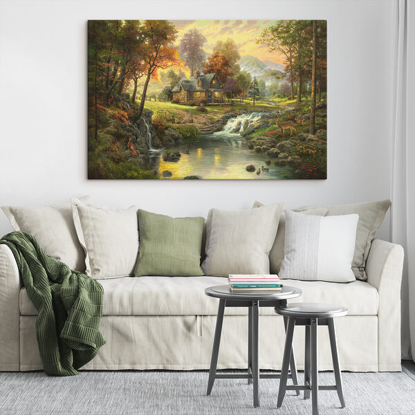 Een huis aan een rivier Een huis aan een rivier