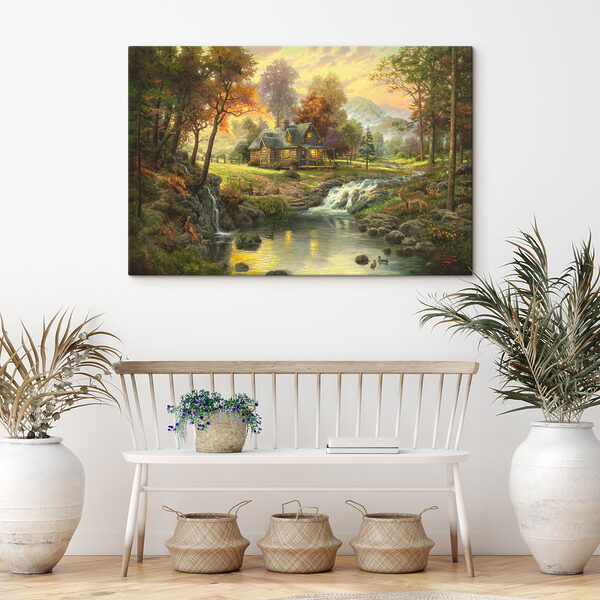 Een huis aan een rivier Een huis aan een rivier