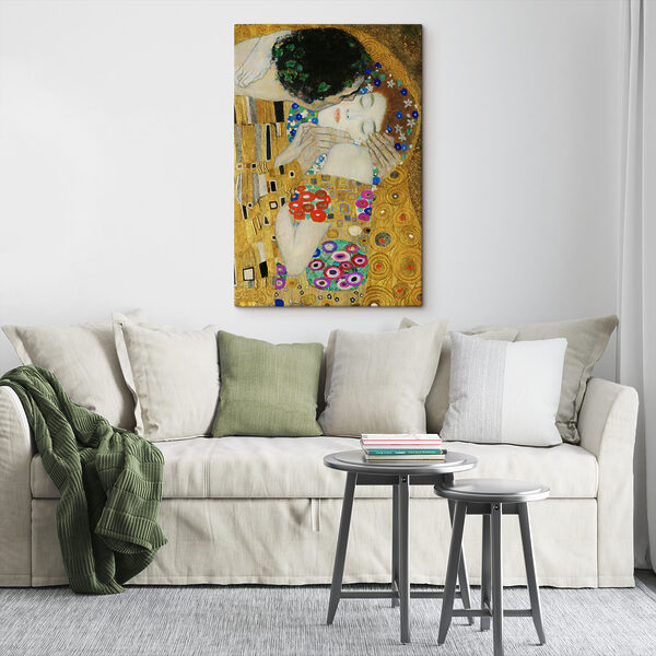 Een schilderij van een man en een vrouw Een schilderij van een man en een vrouw
