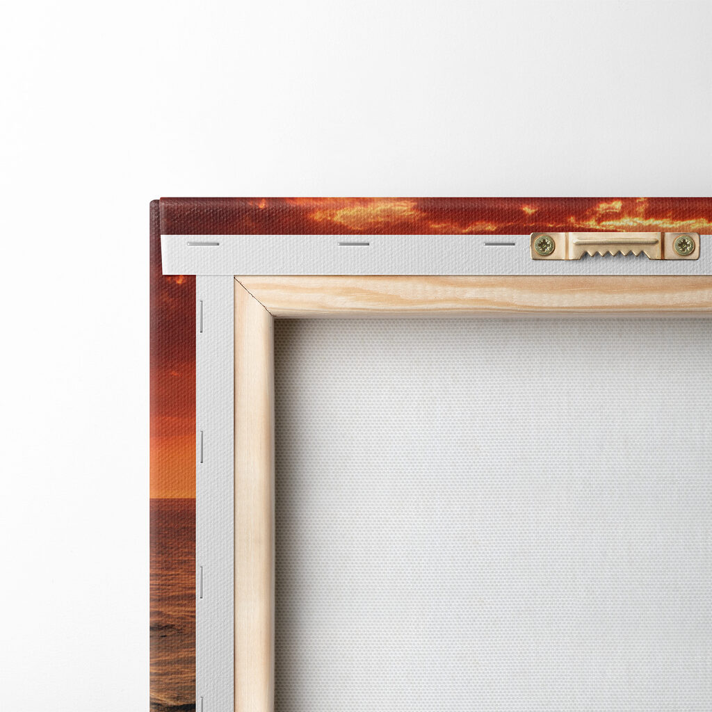 A sunset over a rocky beach A sunset over a rocky beach