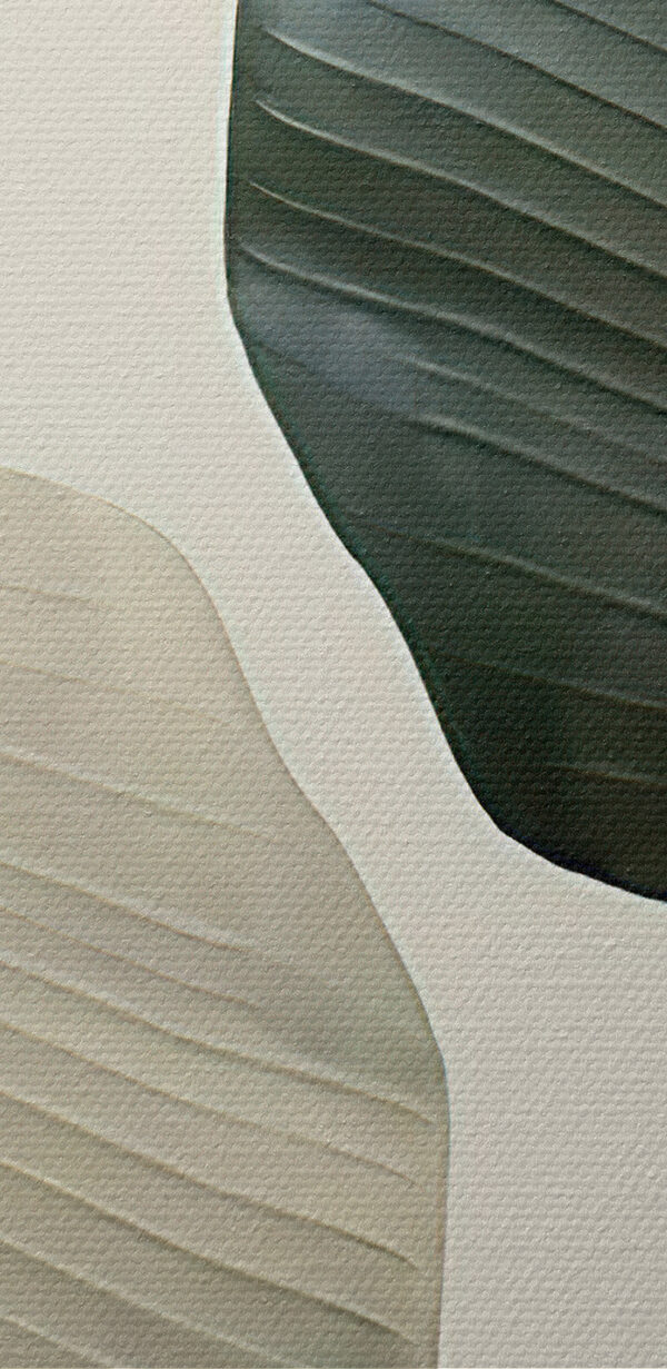 Een close-up van bladeren Een close-up van bladeren