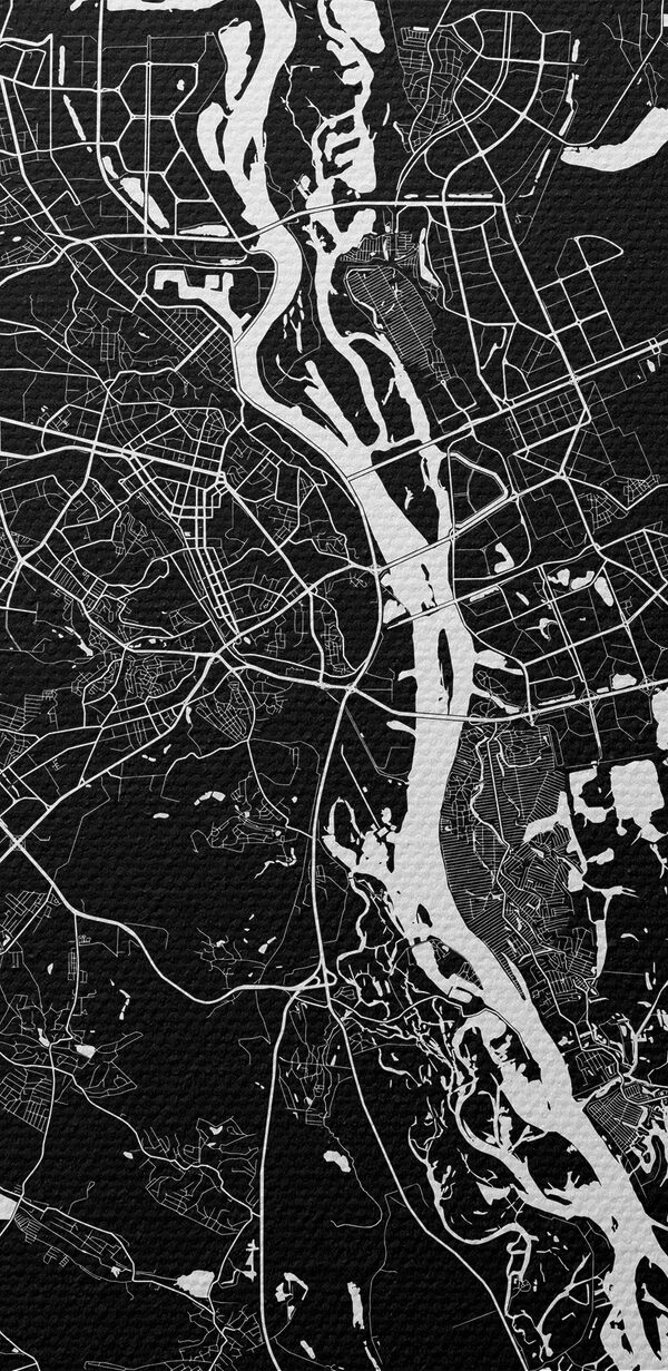 A map of a city