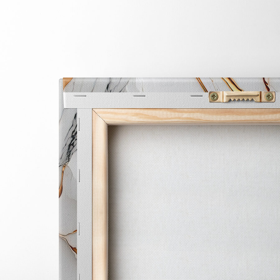 Elegant marmer met amberkleurige wervelingen. Elegant marmer met amberkleurige wervelingen.