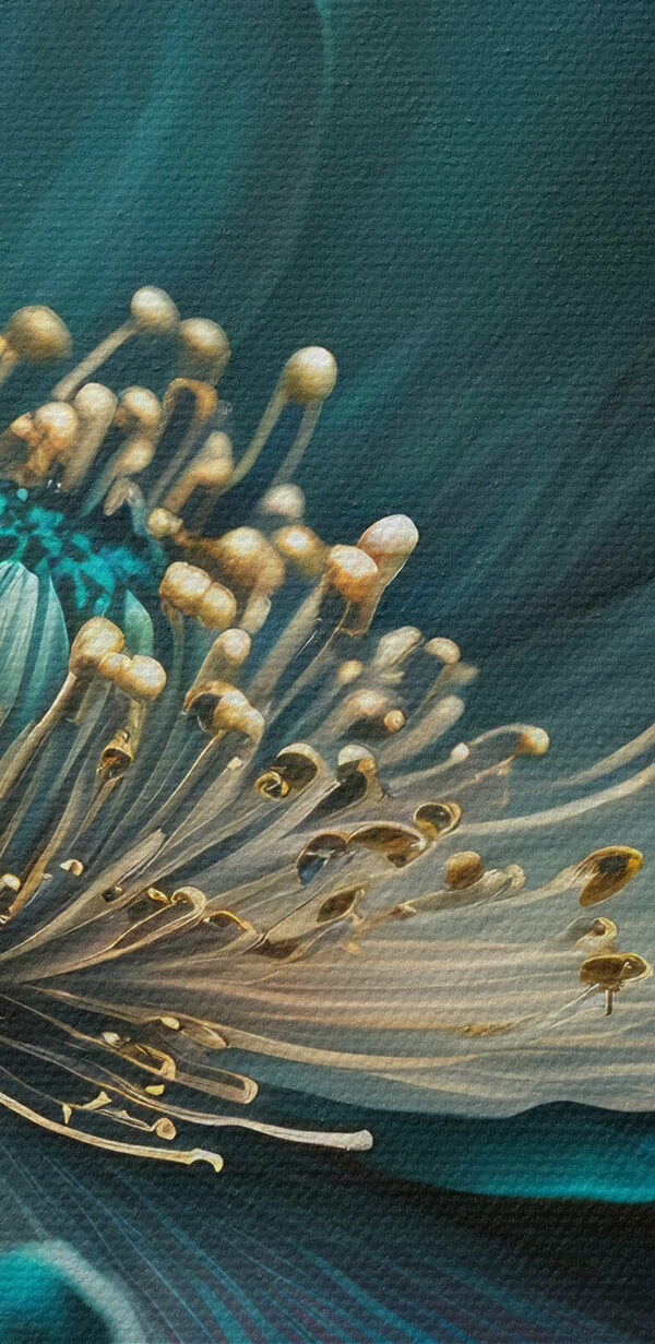 Een close-up van een bloem Een close-up van een bloem