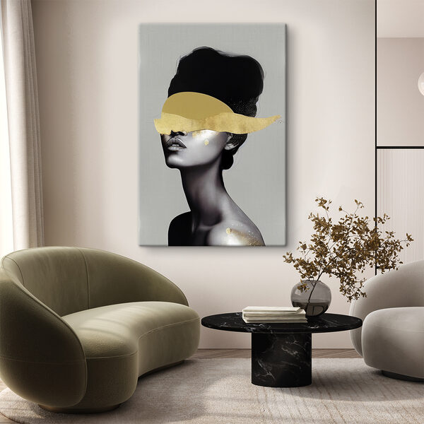 Elegance veiled in mysterious shimmer