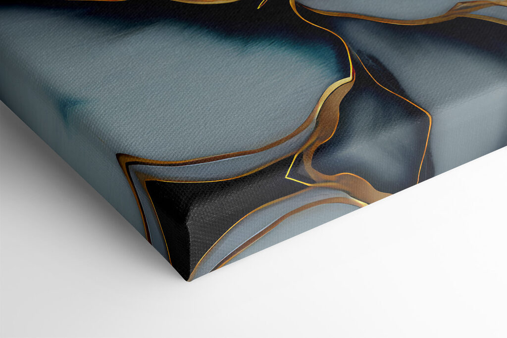 A close up of a painting A close up of a painting