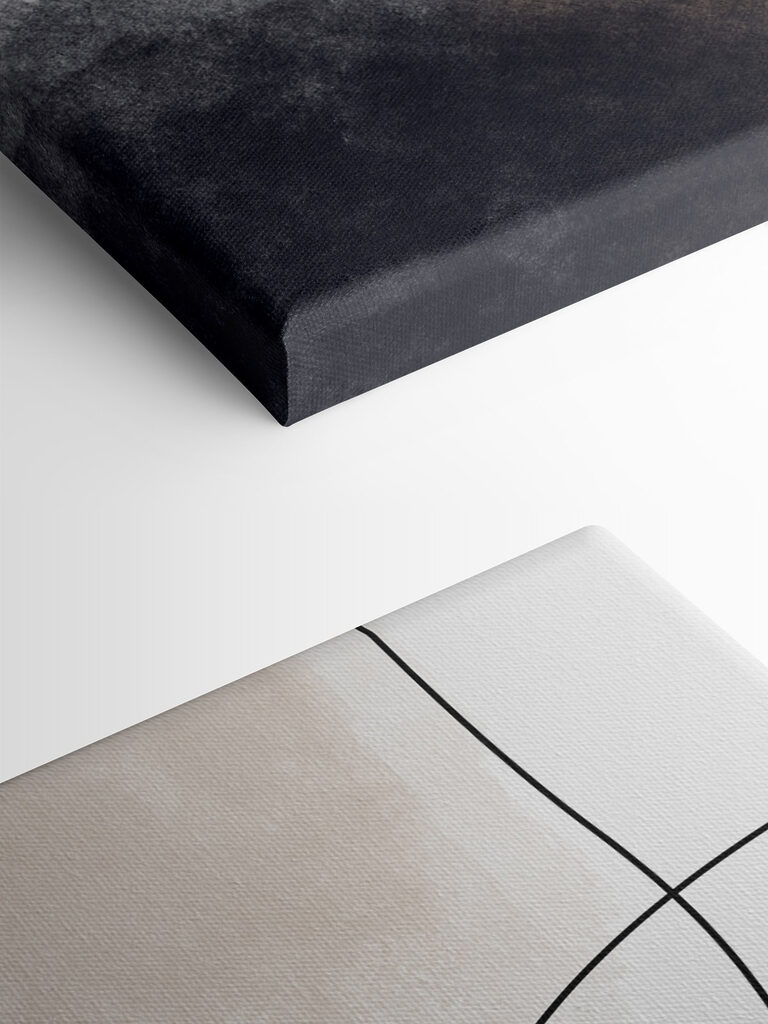 Abstract shapes in muted tones Abstract shapes in muted tones