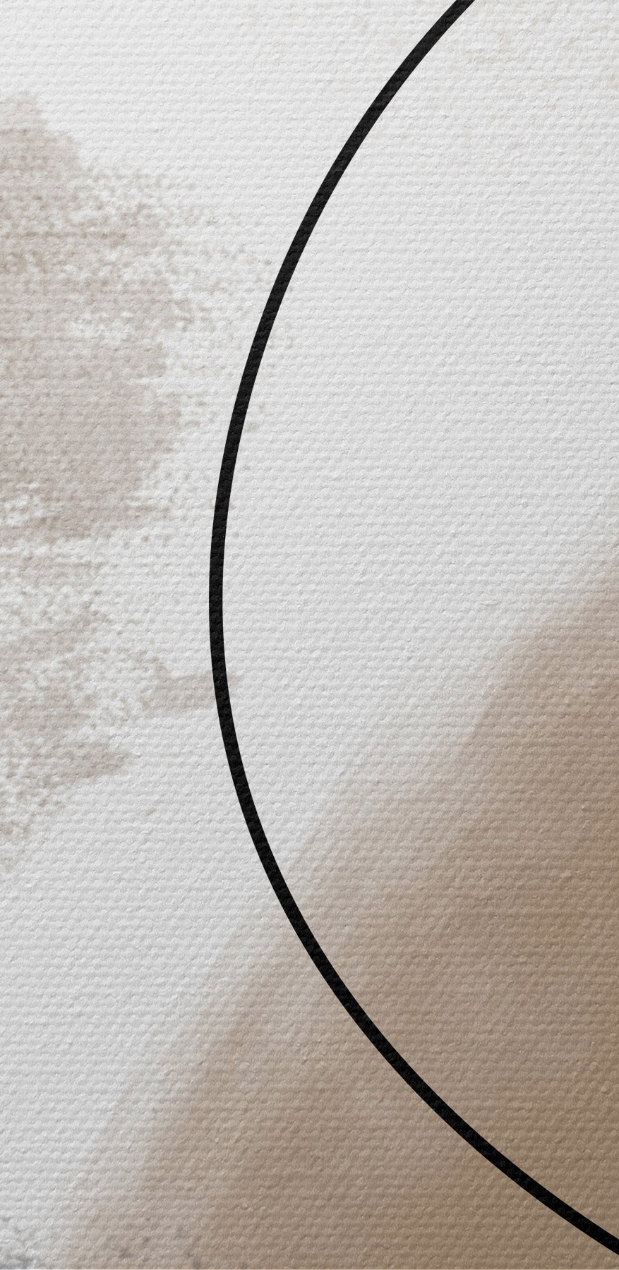 Abstracte vormen in gedempte tinten.