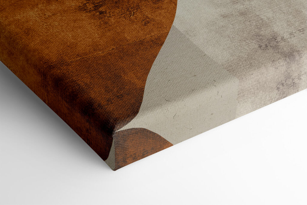 A art piece with a colorful design A art piece with a colorful design