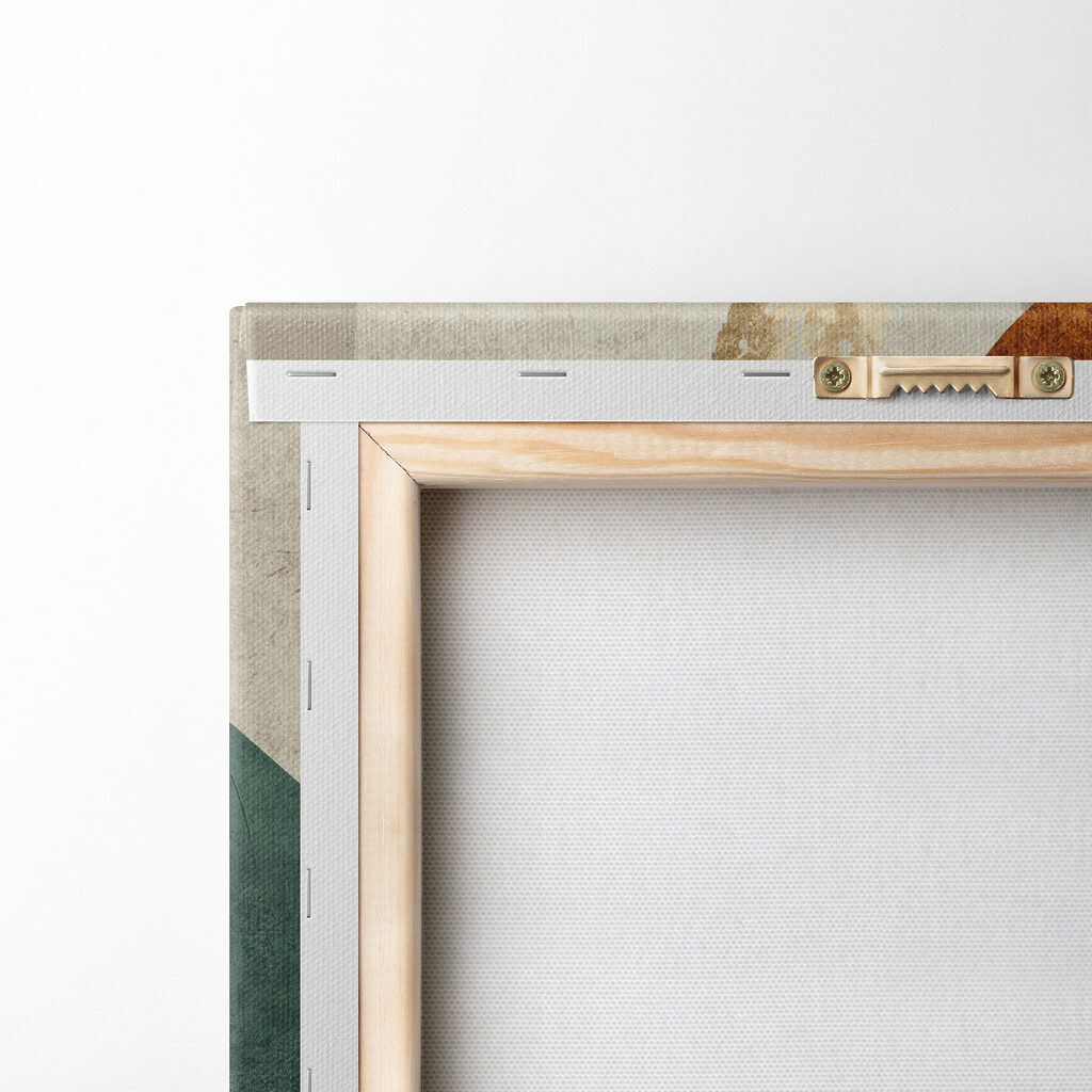 A art piece with a colorful design A art piece with a colorful design