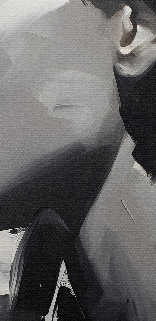 Een schilderij van een vrouw Een schilderij van een vrouw