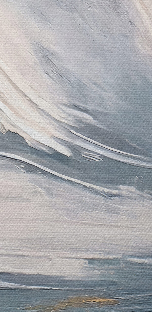 Een schilderij van een bloem Een schilderij van een bloem