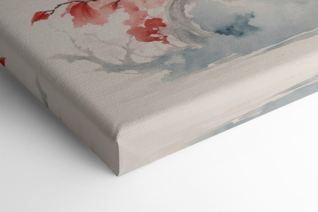 A dragon with pink flowers