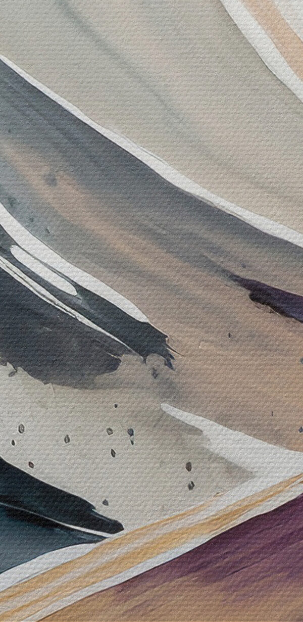 Een close-up van een schilderij Een close-up van een schilderij