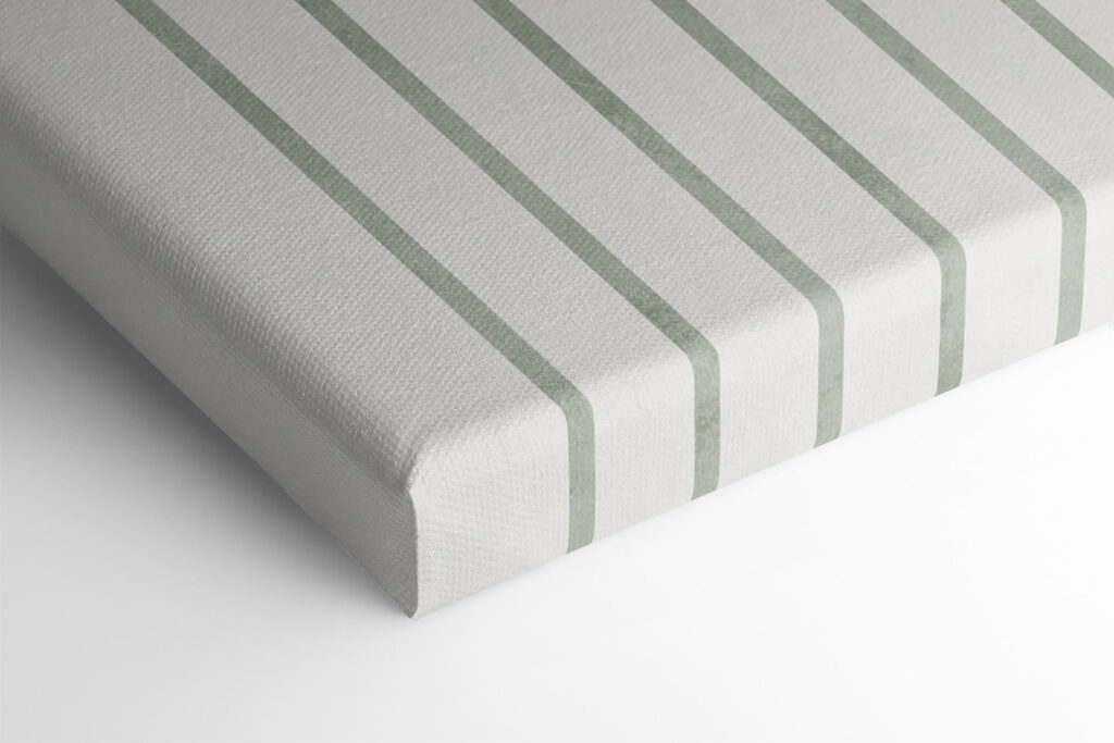 A green and grey art piece A green and grey art piece