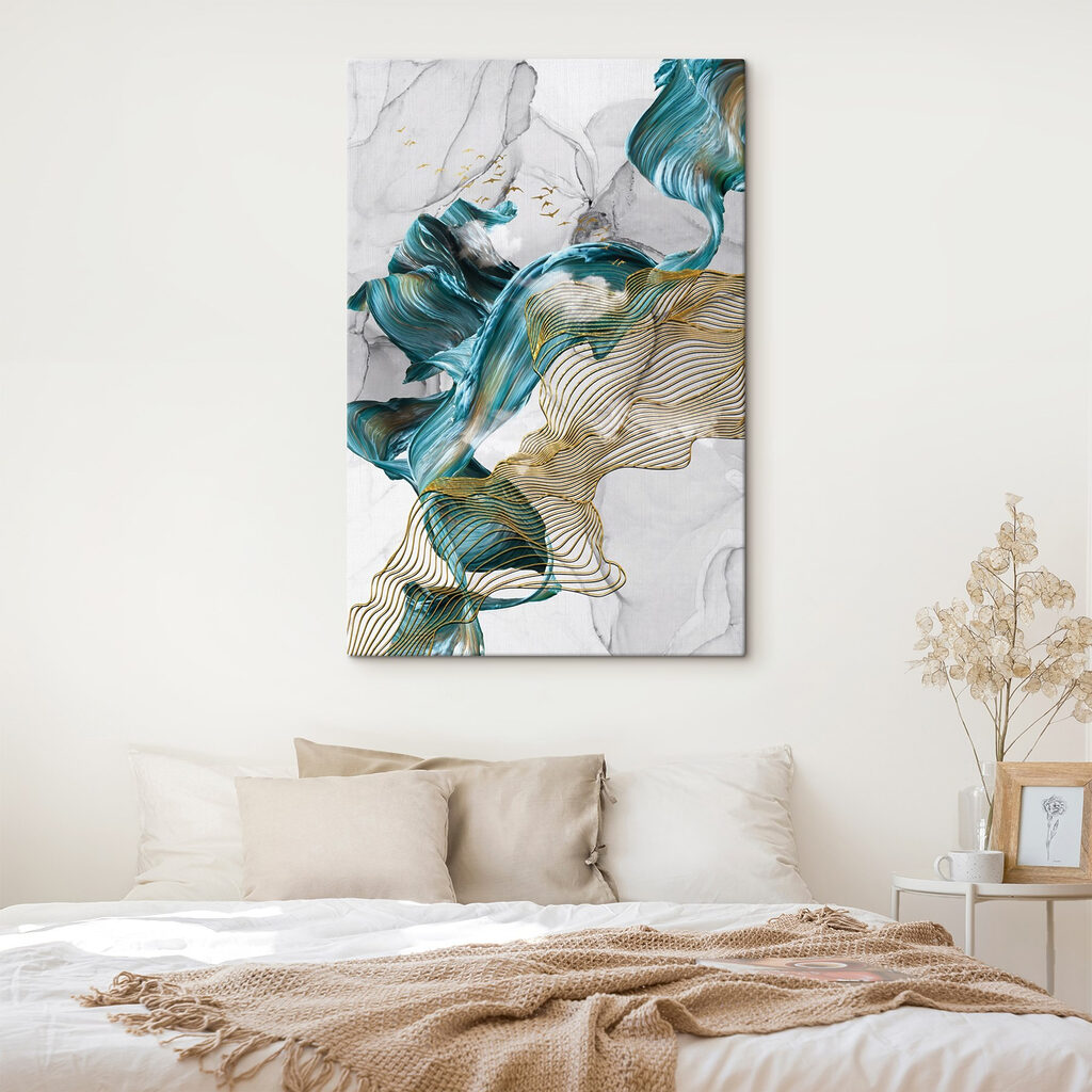 Ethereal Waves and Soaring Birds