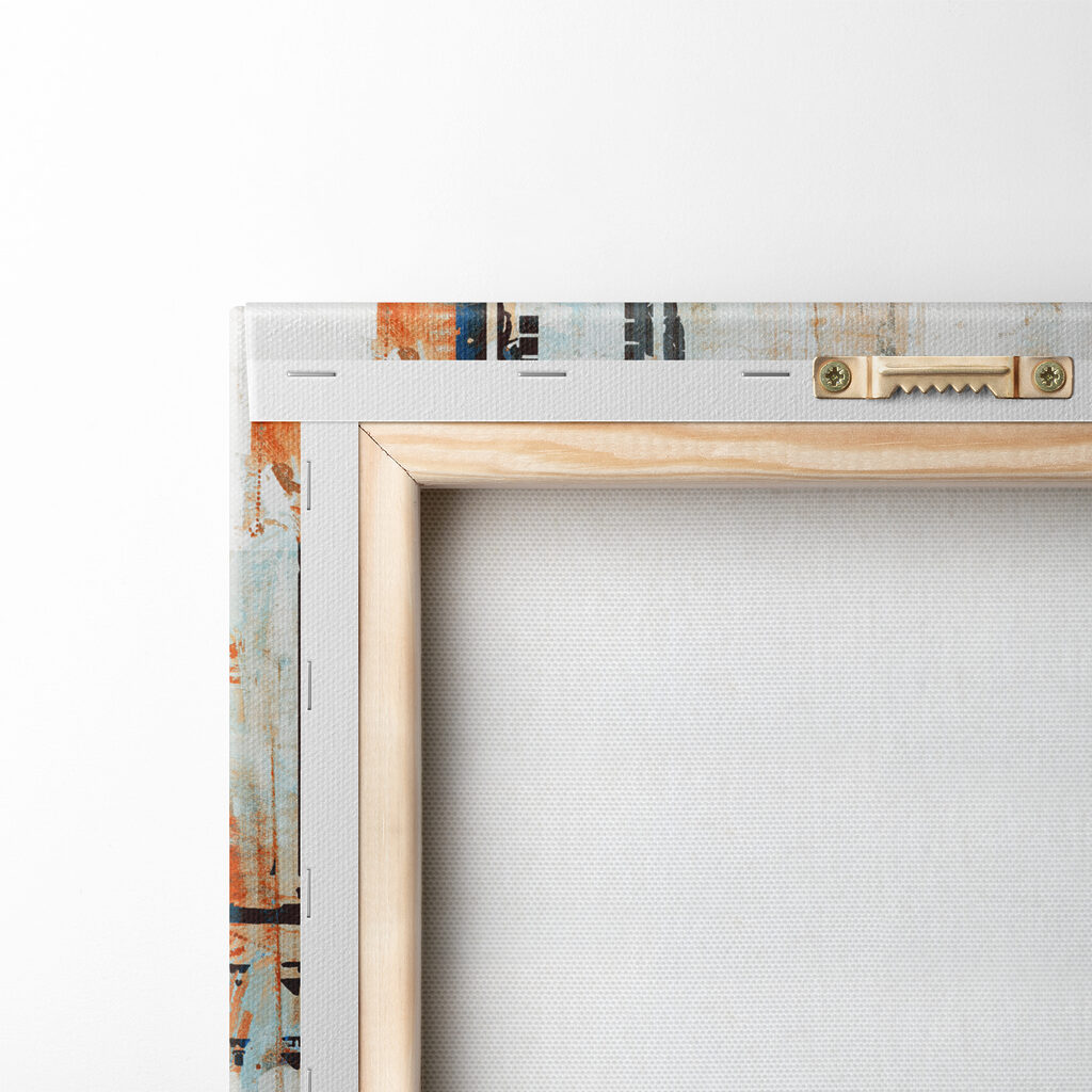 A painting of a city