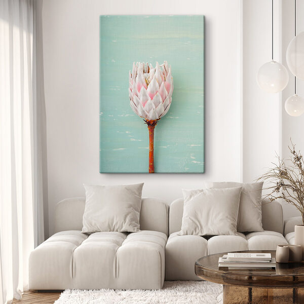 Een bloem op een stok Een bloem op een stok