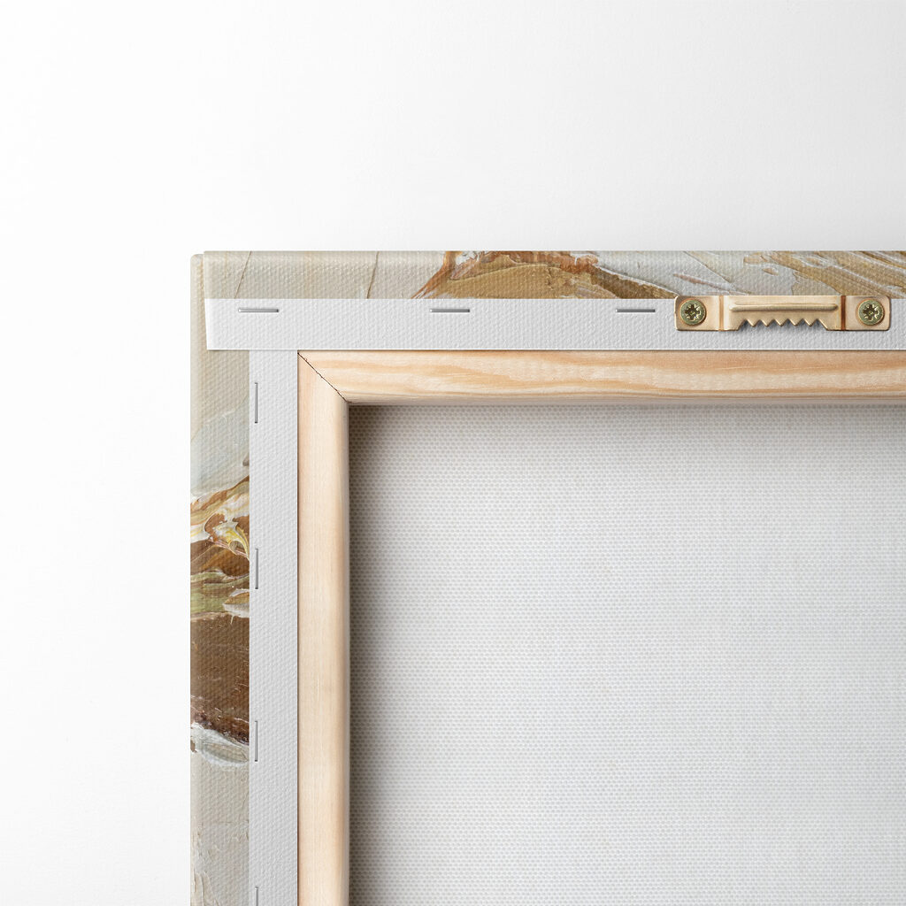 A painting of a woman wearing a hat A painting of a woman wearing a hat