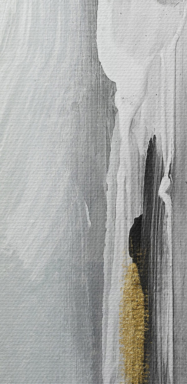 Een close-up van een schilderij Een close-up van een schilderij