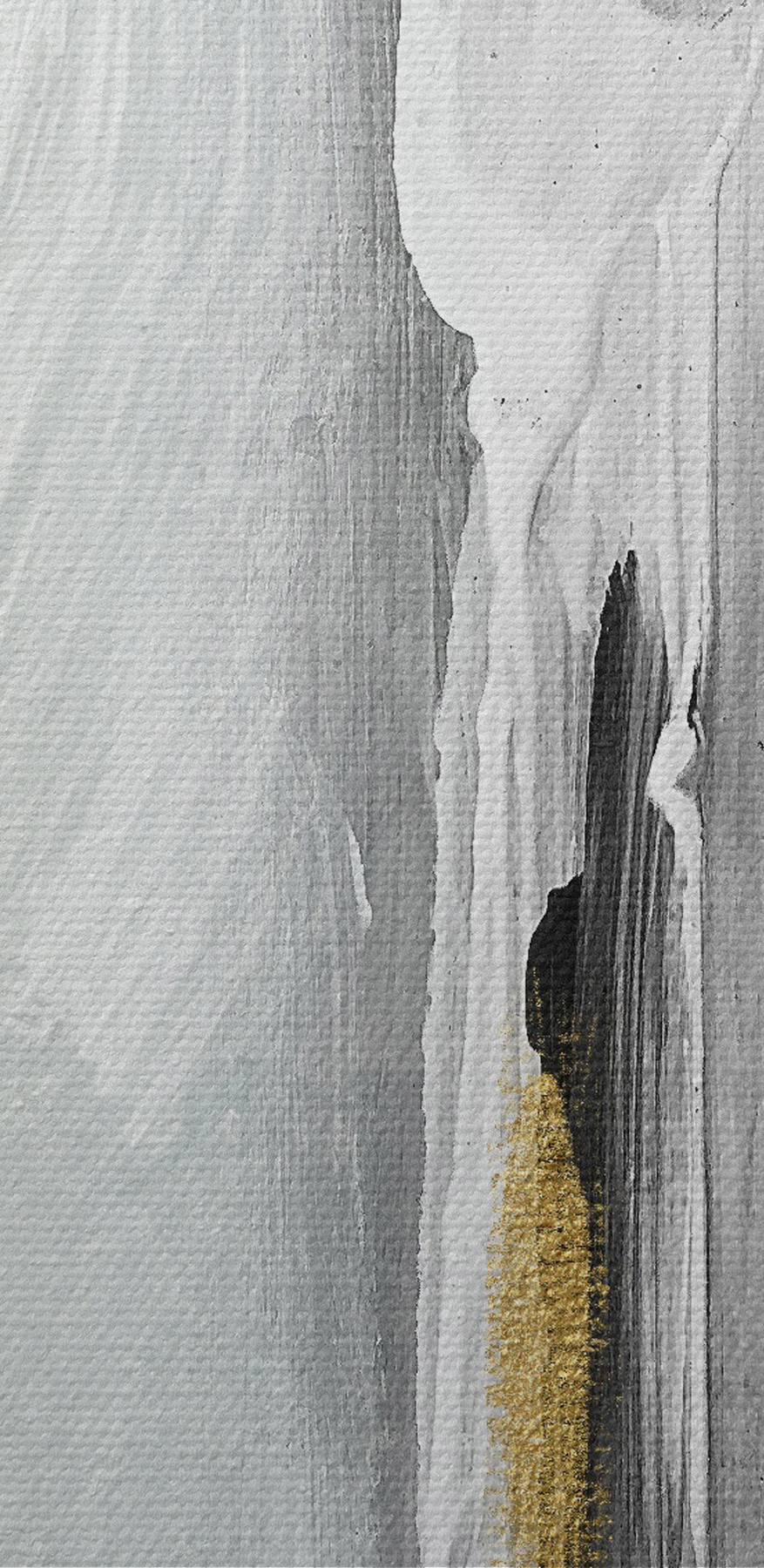 Een close-up van een schilderij