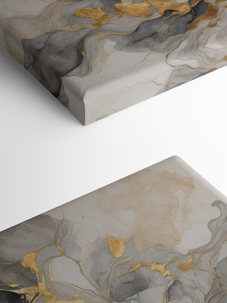 Elegant swirls of blue and taupe Elegant swirls of blue and taupe