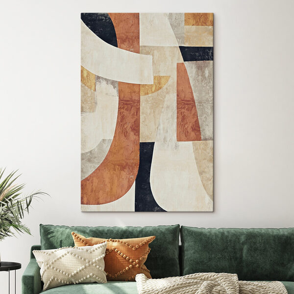 Een schilderij van verschillende kleuren Een schilderij van verschillende kleuren