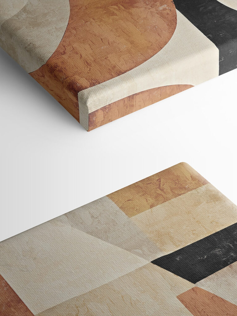 A painting of different colors A painting of different colors