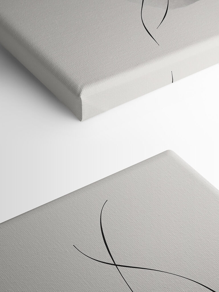 A colorful circles and lines