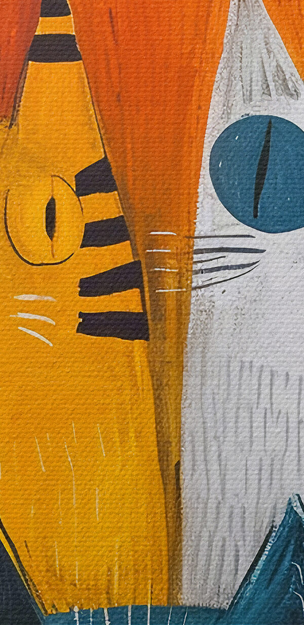 Een groep katten met verschillende kleuren Een groep katten met verschillende kleuren