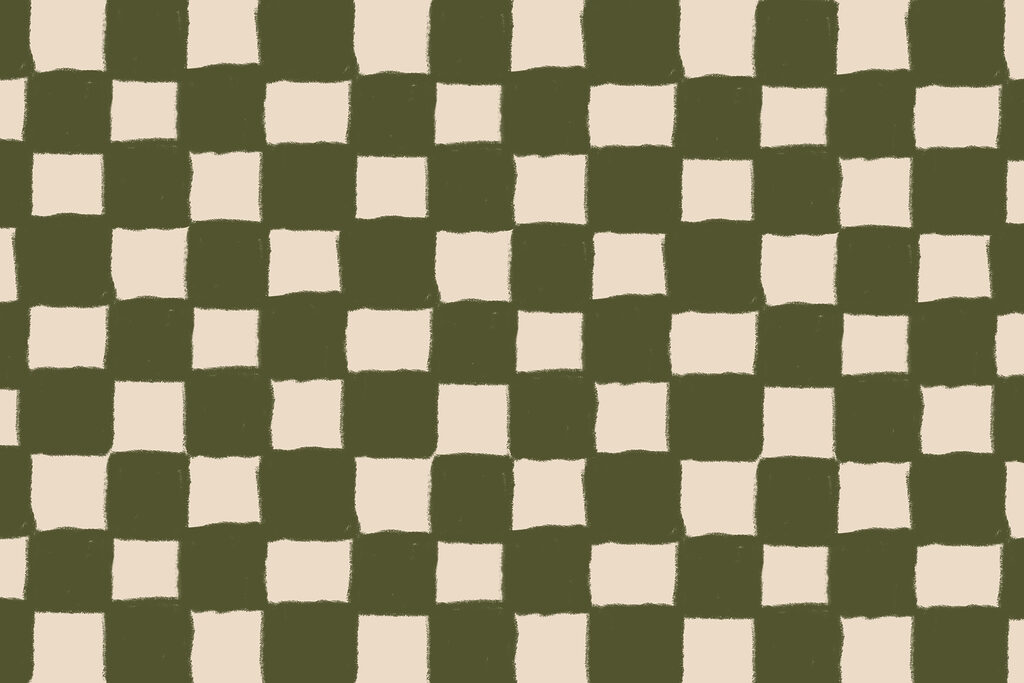 Groen en wit ruitpatroon Groen en wit ruitpatroon