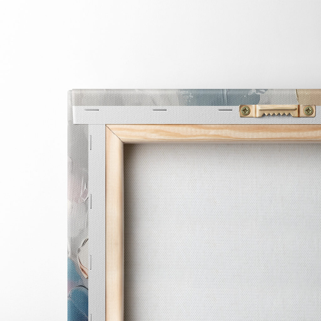 A painting of flowers on a white background