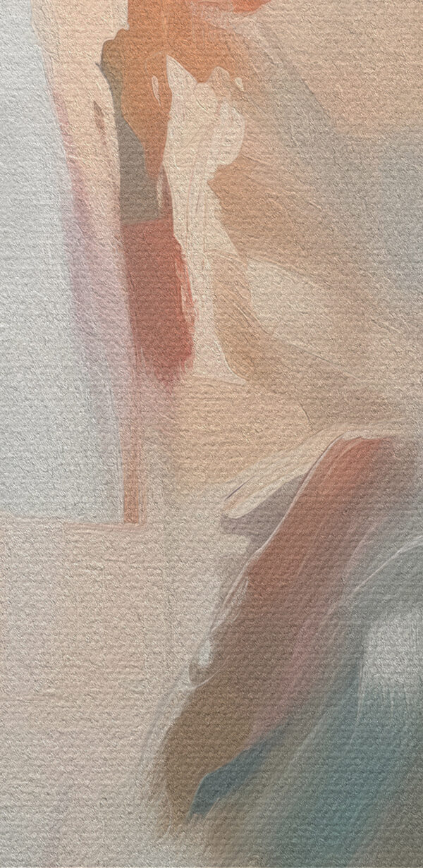 Een schilderij van een vrouw Een schilderij van een vrouw