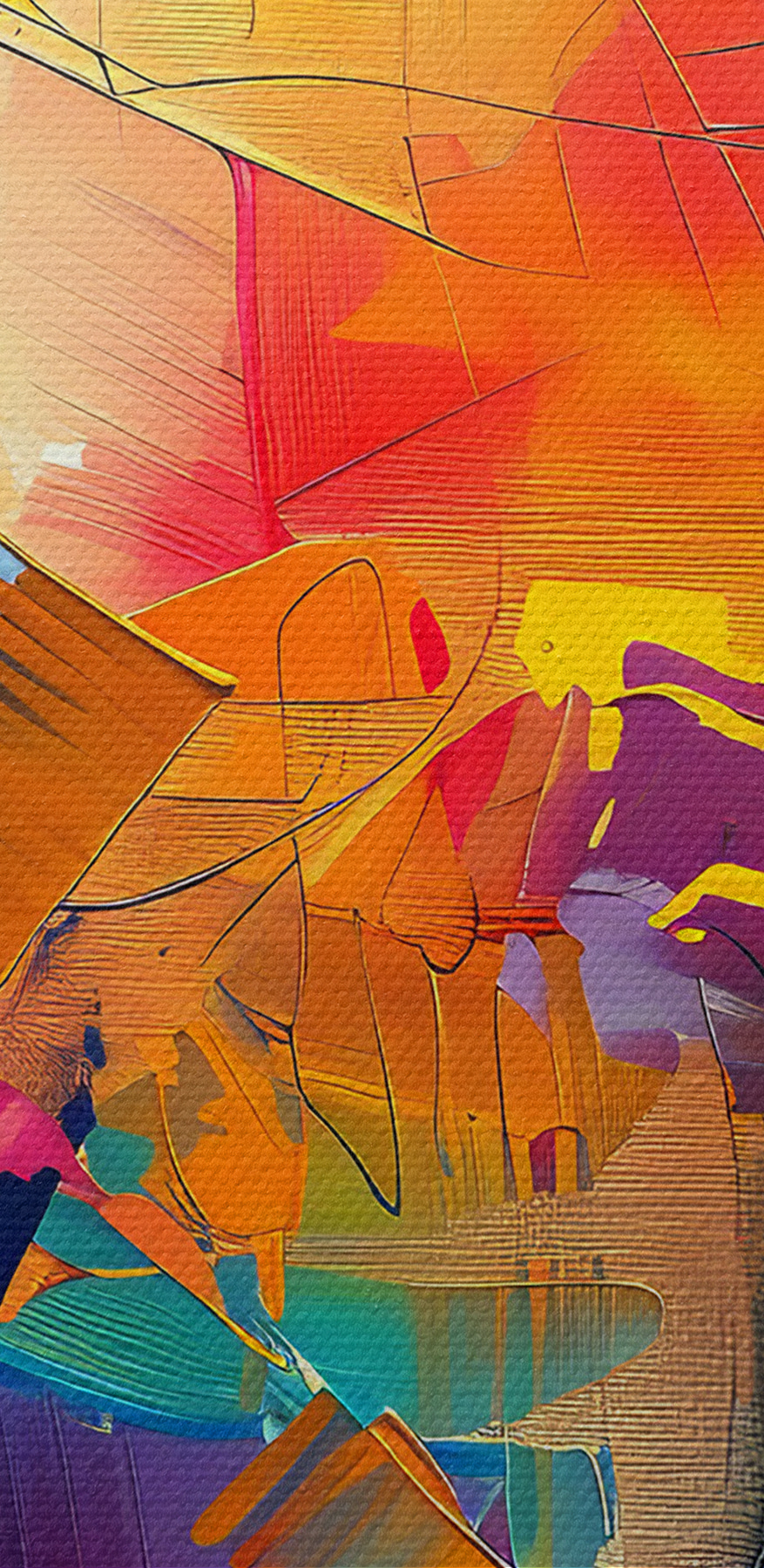 Een kleurrijke achtergrond met verschillende kleuren