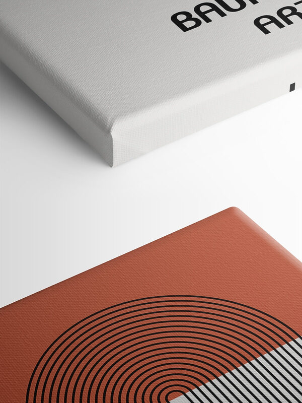 A poster with lines and circles A poster with lines and circles