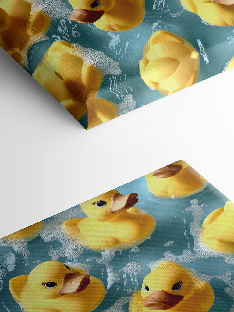 Group of yellow rubber ducks in a pool Group of yellow rubber ducks in a pool